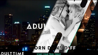 ADULT TIME - Krissy Lynn szőrös picsája megbaszva