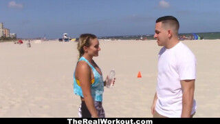 TheRealWorkout - a strandon szedtem fel ezt a picsát