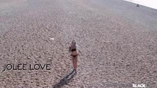PrivateBlack - Jolee Love a hatalmas mellű német spiné
