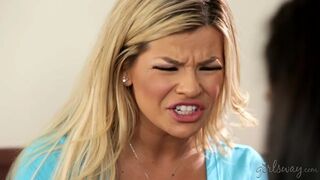 Abby Lee Latin Amerikai és Adriana Sephora forró tini leszbi játékai