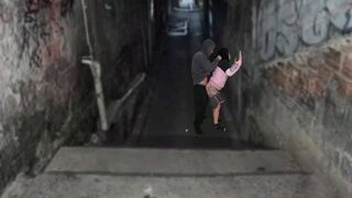 Csoki kurva alaposan meghágva a favela domb urával a funk tánc után
